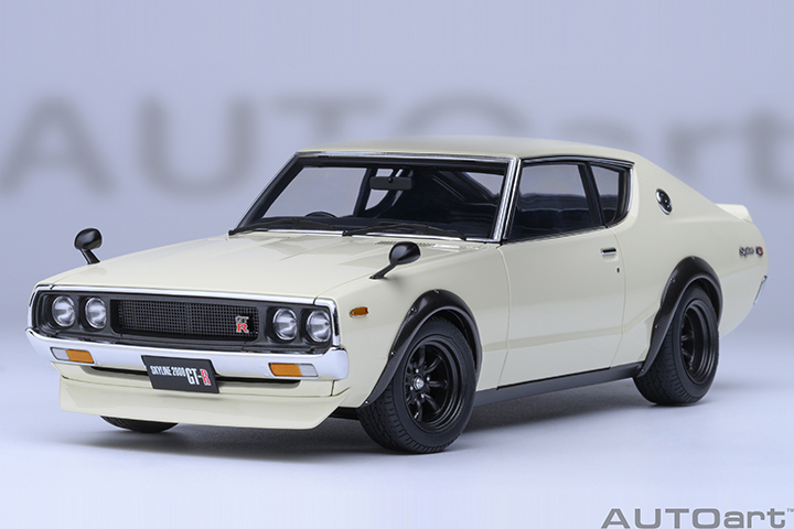 77467 1/18 NISSAN SKYLINE 2000 GT-R (KPGC110) TUNED VERSION RS WATANABE WHEEL (WHITE)