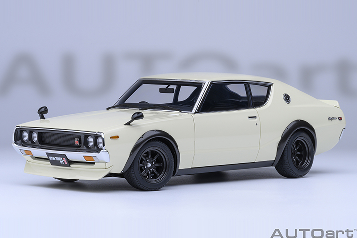 77467 1/18 NISSAN SKYLINE 2000 GT-R (KPGC110) TUNED VERSION RS WATANABE WHEEL (WHITE)