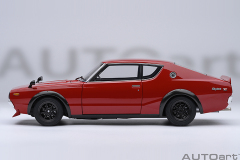 77468 1/18 NISSAN SKYLINE 2000 GT-R (KPGC110) TUNED VERSION RS WATANABE WHEEL (RED)