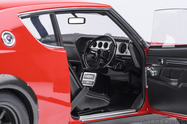 77468 1/18 NISSAN SKYLINE 2000 GT-R (KPGC110) TUNED VERSION RS WATANABE WHEEL (RED)