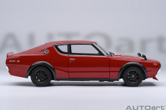 77468 1/18 NISSAN SKYLINE 2000 GT-R (KPGC110) TUNED VERSION RS WATANABE WHEEL (RED)