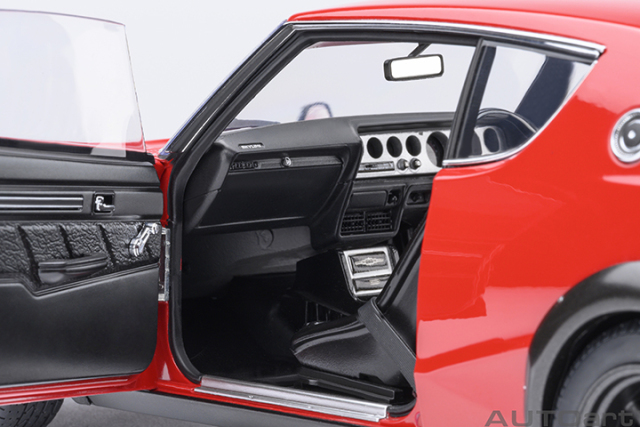 77468 1/18 NISSAN SKYLINE 2000 GT-R (KPGC110) TUNED VERSION RS WATANABE WHEEL (RED)