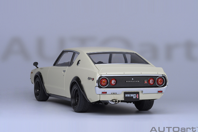 77467 1/18 NISSAN SKYLINE 2000 GT-R (KPGC110) TUNED VERSION RS WATANABE WHEEL (WHITE)