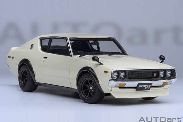 77467 1/18 NISSAN SKYLINE 2000 GT-R (KPGC110) TUNED VERSION RS WATANABE WHEEL (WHITE)