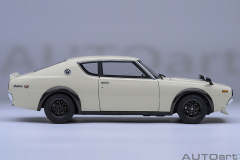 77467 1/18 NISSAN SKYLINE 2000 GT-R (KPGC110) TUNED VERSION RS WATANABE WHEEL (WHITE)