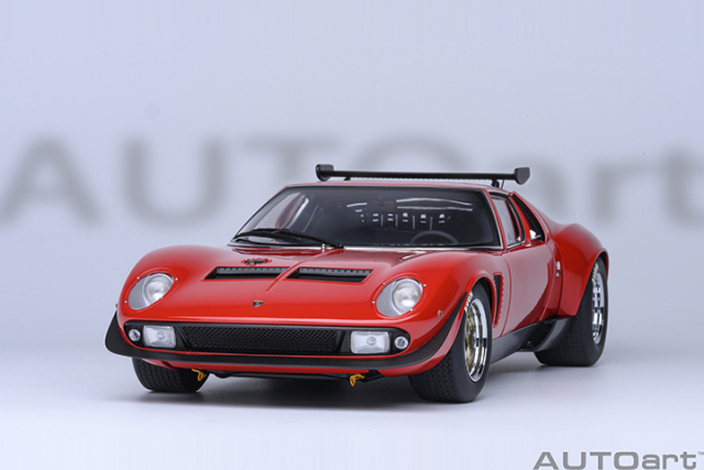 79171 1/18 LAMBORGHINI MIURA SVR "JOTA" (RED)