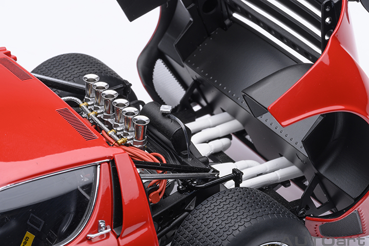 AUTOart 1/18 Lamborghini Miura SVR Jota 1968 Rouge – Miniature Collection