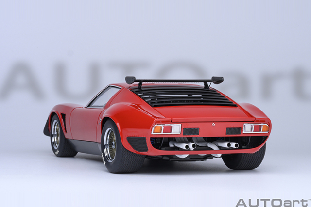 79171 1/18 LAMBORGHINI MIURA SVR "JOTA" (RED)