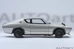 77466 1/18 NISSAN SKYLINE 2000 GT-R (KPGC110) TUNED VERSION RS WATANABE WHEEL (SILVER)