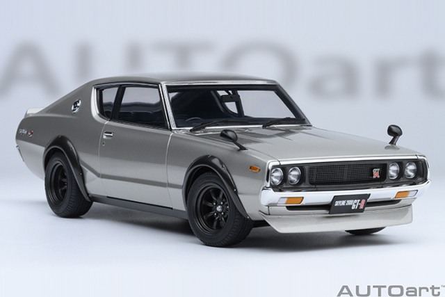 77466 1/18 NISSAN SKYLINE 2000 GT-R (KPGC110) TUNED VERSION RS WATANABE WHEEL (SILVER)