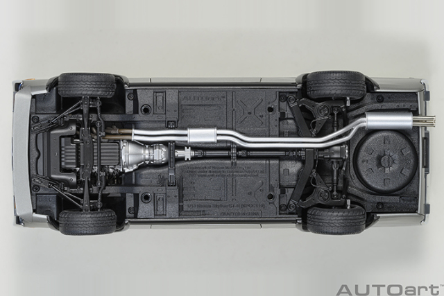 77466 1/18 NISSAN SKYLINE 2000 GT-R (KPGC110) TUNED VERSION RS WATANABE WHEEL (SILVER)