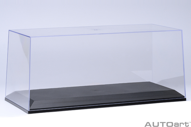 90039 1/18 CLEAR COVER & BASE PLATE SET (SEIBU KEISATSU SUPER Z)