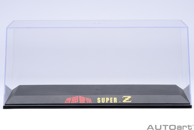 90039 1/18 CLEAR COVER & BASE PLATE SET (SEIBU KEISATSU SUPER Z)
