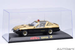 90039 1/18 CLEAR COVER & BASE PLATE SET (SEIBU KEISATSU SUPER Z)