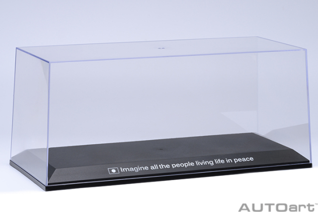 90037 1/18 CLEAR COVER & BASE PLATE SET (LBWK/GREEN)