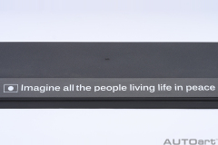 90038 1/18 CLEAR COVER & BASE PLATE SET (LBWK/GOLD)