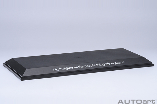 90037 1/18 CLEAR COVER & BASE PLATE SET (LBWK/GREEN)