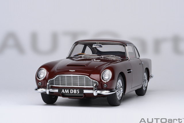 70289 1/18 ASTON MARTIN DB5 (DUBONNET ROSSO/RED)