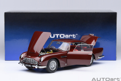70289 1/18 ASTON MARTIN DB5 (DUBONNET ROSSO/RED)