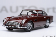 70289 1/18 ASTON MARTIN DB5 (DUBONNET ROSSO/RED)