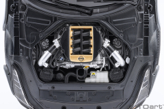 77510 1/18 NISSAN GT-R50 BY ITALDESIGN GOODWOOD VERSION (LIQUID KINETIC GREY / ENERGETIC SIGMA GOLD)