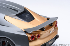77510 1/18 NISSAN GT-R50 BY ITALDESIGN GOODWOOD VERSION (LIQUID KINETIC GREY / ENERGETIC SIGMA GOLD)