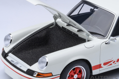 78030 1/18 PORSCHE 911 CARRERA 2.7 RS (GRAND PRIX WHITE/RED STRIPES)