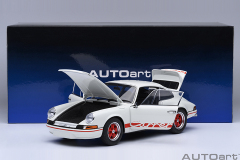 78030 1/18 PORSCHE 911 CARRERA 2.7 RS (GRAND PRIX WHITE/RED STRIPES)