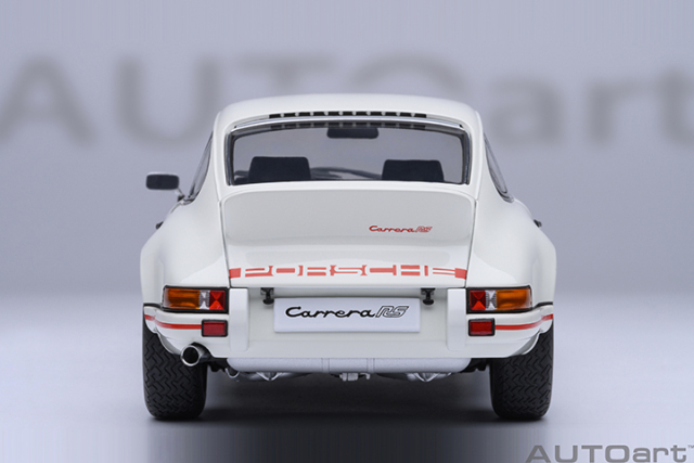 78030 1/18 PORSCHE 911 CARRERA 2.7 RS (GRAND PRIX WHITE/RED STRIPES)