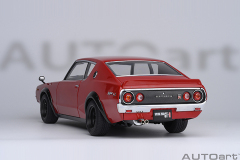 77479 1/18 NISSAN SKYLINE 2000 GT-R (KPGC110) TUNED VERSION (CARBON FIBER BONNET) (RED)