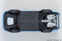 78032 1/18 PORSCHE 911 CARRERA 2.7 RS (GULF BLUE/BLACK STRIPES)