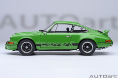 78034 1/18 PORSCHE 911 CARRERA 2.7 RS (VIPER GREEN/BLACK STRIPES)