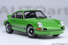 78034 1/18 PORSCHE 911 CARRERA 2.7 RS (VIPER GREEN/BLACK STRIPES)