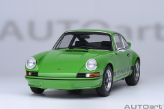 78034 1/18 PORSCHE 911 CARRERA 2.7 RS (VIPER GREEN/BLACK STRIPES)