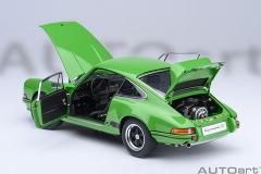 78034 1/18 PORSCHE 911 CARRERA 2.7 RS (VIPER GREEN/BLACK STRIPES)
