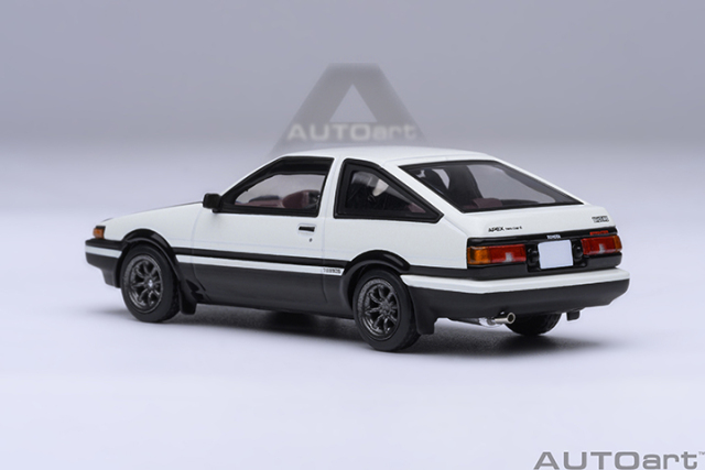 20036 1/64 TOYOTA SPRINTER TRUENO (AE86) INITIAL D PROJECT D FINAL VERSION