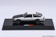 20036 1/64 TOYOTA SPRINTER TRUENO (AE86) INITIAL D PROJECT D FINAL VERSION