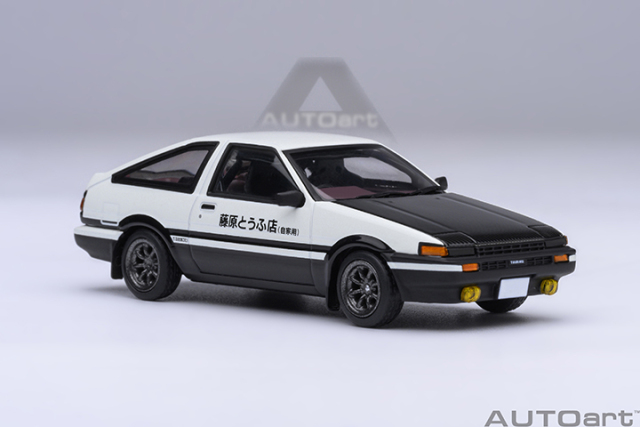 20036 1/64 TOYOTA SPRINTER TRUENO (AE86) INITIAL D PROJECT D FINAL VERSION
