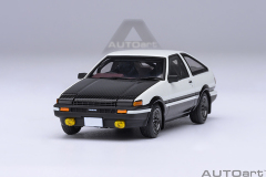 20036 1/64 TOYOTA SPRINTER TRUENO (AE86) INITIAL D PROJECT D FINAL VERSION
