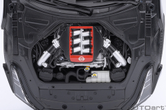 77513 1/18 NISSAN GT-R50 BY ITALDESIGN (BLACK / MATT BLACK)