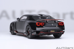 77513 1/18 NISSAN GT-R50 BY ITALDESIGN (BLACK / MATT BLACK)