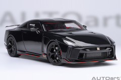 77513 1/18 NISSAN GT-R50 BY ITALDESIGN (BLACK / MATT BLACK)