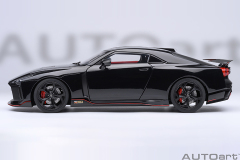 77513 1/18 NISSAN GT-R50 BY ITALDESIGN (BLACK / MATT BLACK)