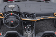 77514 1/18 NISSAN GT-R50 BY ITALDESIGN (METALLIC RED / GOLD)