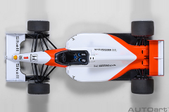 89150 1/18 McLAREN HONDA MP4/6 1991 A.SENNA #1 (WITHOUT McLAREN LOGO)