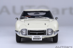 79546 1/18 TOYOTA 2000GT 1967 (WHITE)