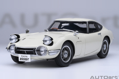 79546 1/18 TOYOTA 2000GT 1967 (WHITE)