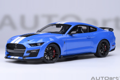 73094 1/18 FORD MUSTANG SHELBY GT500 (GRABBER BLUE)
