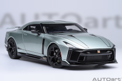 77512 1/18 NISSAN GT-R50 BY ITALDESIGN (METALLIC GREEN/BLACK)