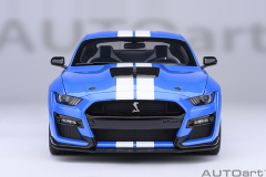 73094 1/18 FORD MUSTANG SHELBY GT500 (GRABBER BLUE)